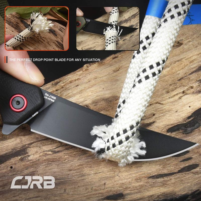Gobi Tool Knife J1906 AR-RPM9 Steel Blade G10 Handle