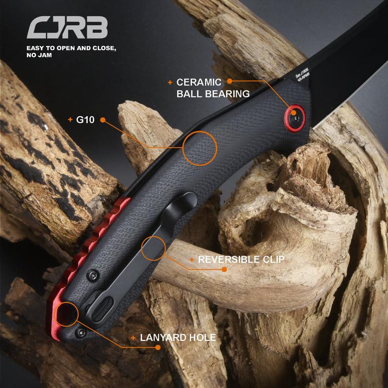 Gobi Tool Knife J1906 AR-RPM9 Steel Blade G10 Handle