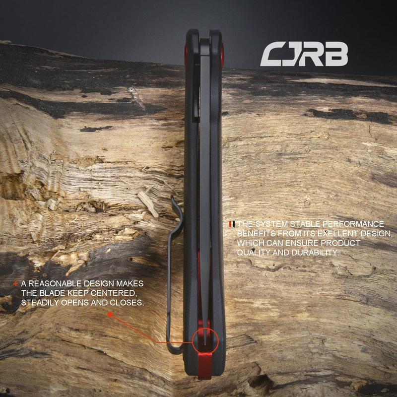 Gobi Tool Knife J1906 AR-RPM9 Steel Blade G10 Handle