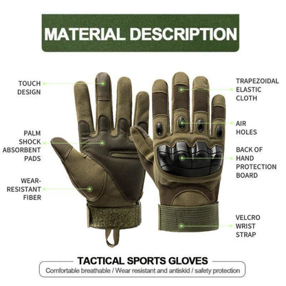 Tactical Full Finger Gloves