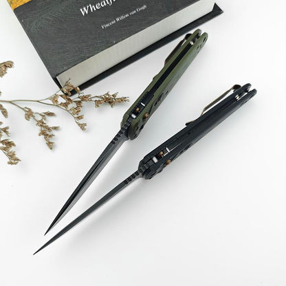 4300BK-02 CLA Utility Button Lock Folding Knife