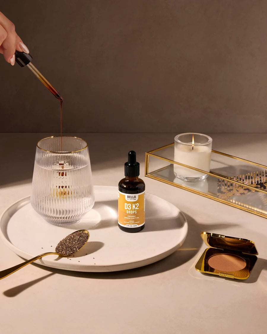 D3 K2 Drops Organic Omega 3 MCT Oil