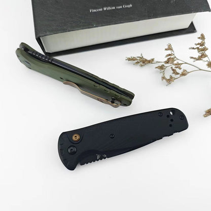 4300BK-02 CLA Utility Button Lock Folding Knife