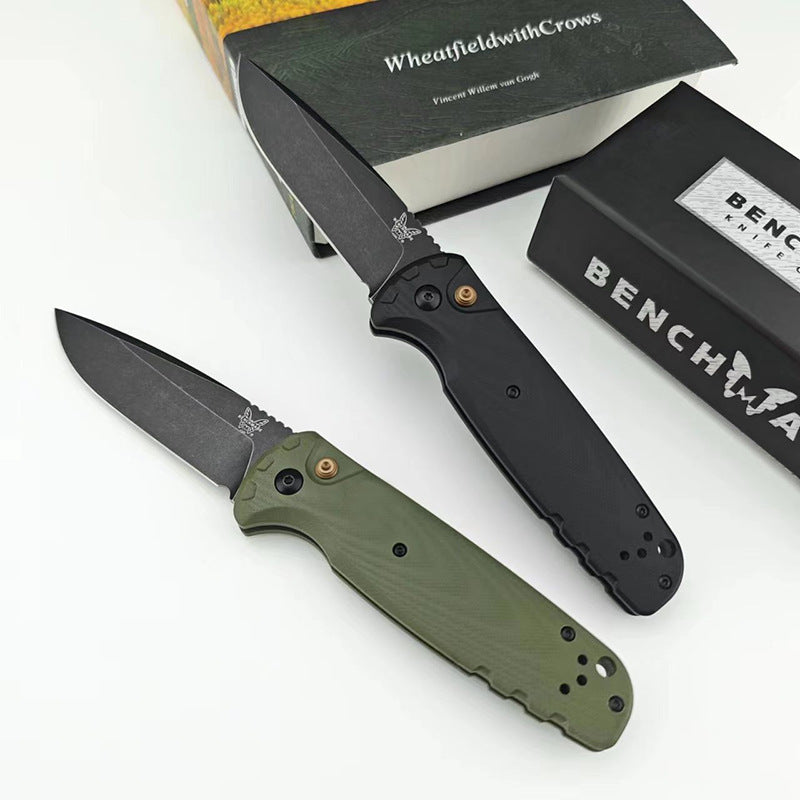 4300BK-02 CLA Utility Button Lock Folding Knife