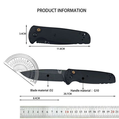 4300BK-02 CLA Utility Button Lock Folding Knife