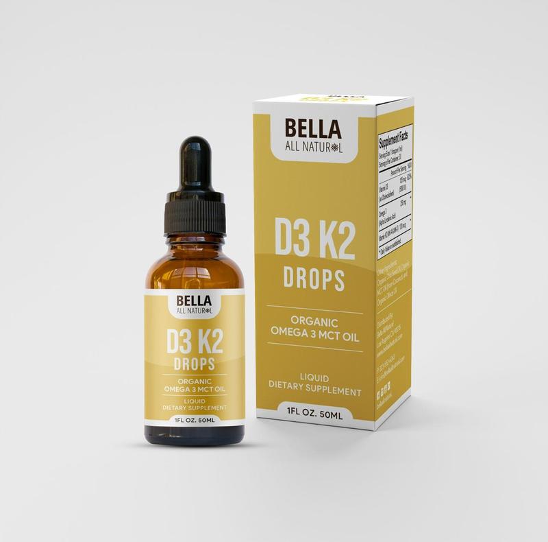 D3 K2 Drops Organic Omega 3 MCT Oil