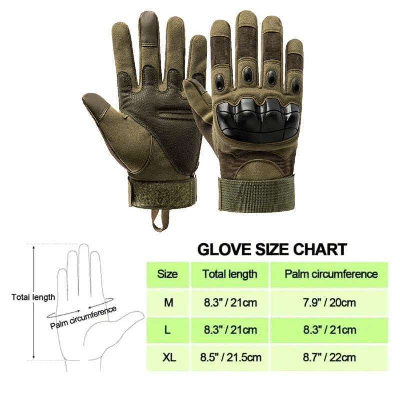 Tactical Full Finger Gloves
