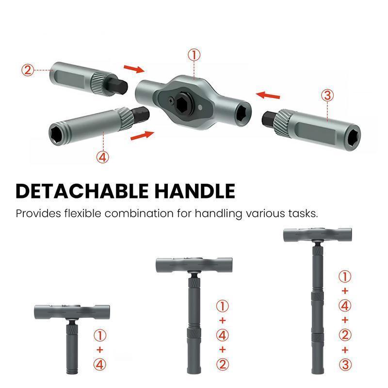 T-Handle Ratchet Screwdriver