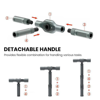 T-Handle Ratchet Screwdriver