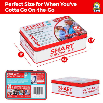 Shart Survival Kit - The Ultimate Emergency Bathroom Kit VIP