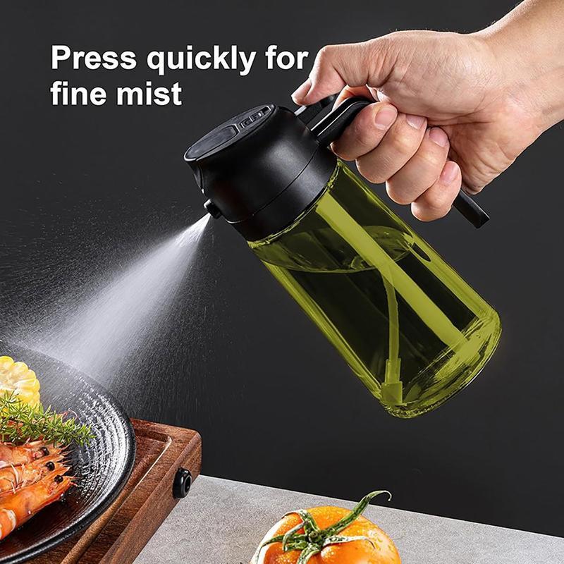Premium 2 in 1 Oil Sprayer for Cooking 16oz