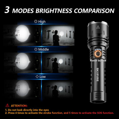Sky Fire Ultra Bright Flashlight VIP